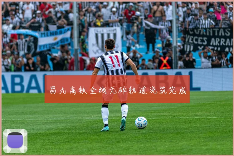 昌九高铁全线无砟轨道浇筑完成